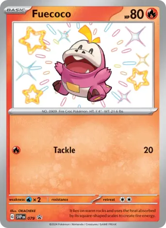 Fuecoco Pokémon card #79