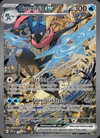 Greninja ex Pokémon card #132