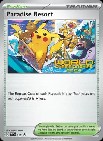 Paradise Resort Pokémon card #150