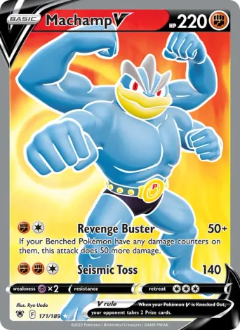 Machamp V Pokémon card #171