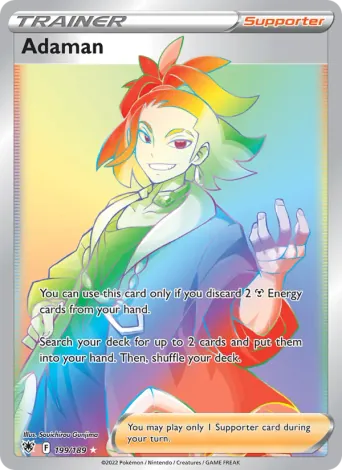 Adaman Pokémon card #199