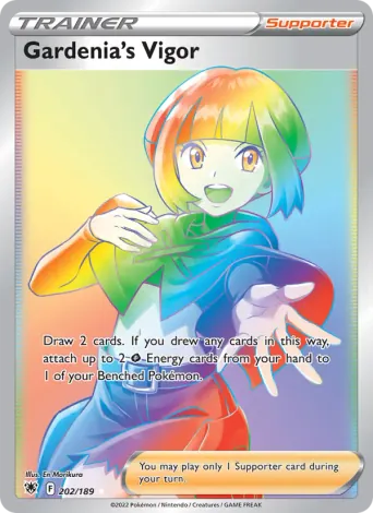 Gardenia's Vigor Pokémon card #202