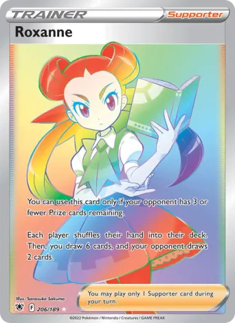 Roxanne Pokémon card #206