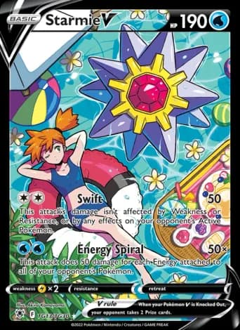 Starmie V Pokémon card #TG13