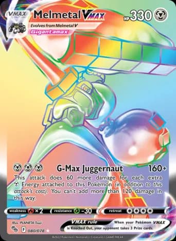 Melmetal VMAX Pokémon card #80