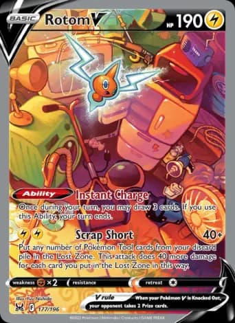 Rotom V Pokémon card #177