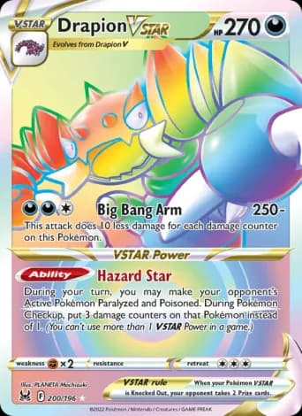 Drapion VSTAR Pokémon card #200