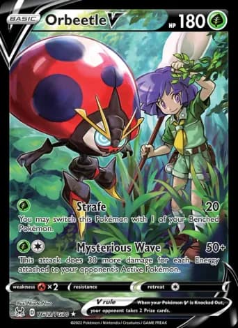 Orbeetle V Pokémon card #TG12