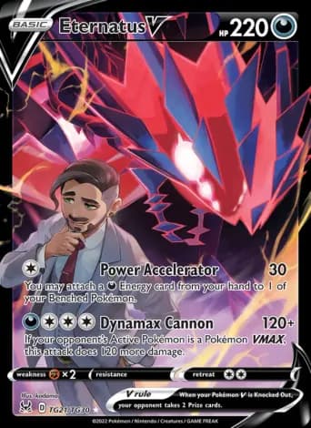 Eternatus V Pokémon card #TG21