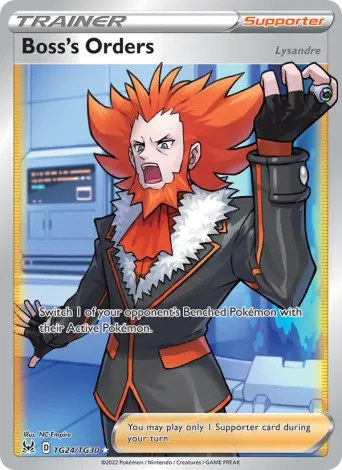 Boss's Orders Pokémon card #TG24