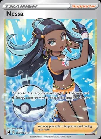 Nessa Pokémon card #TG27