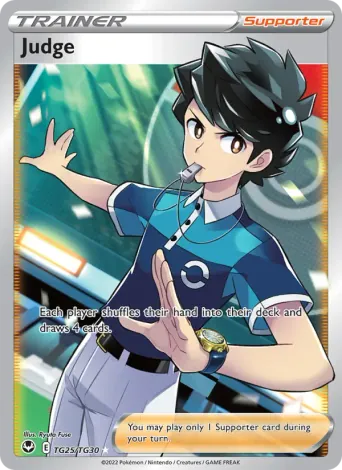 Judge Pokémon card #TG25