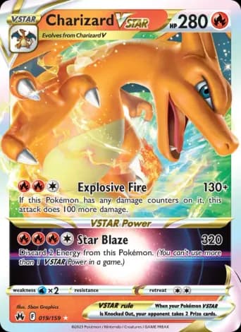 Charizard VSTAR Pokémon card #19