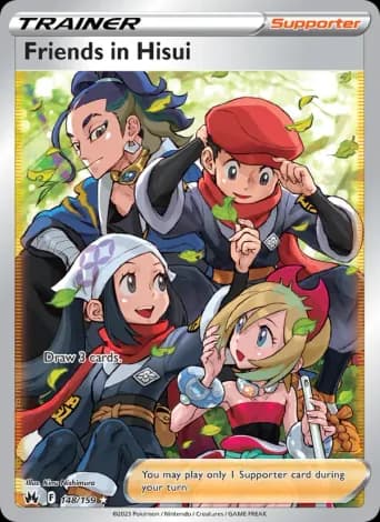 Friends in Hisui Pokémon card #148