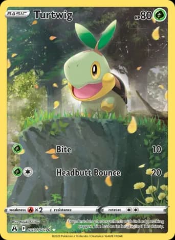 Turtwig Pokémon card #GG31