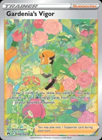 Gardenia's Vigor Pokémon card #GG61