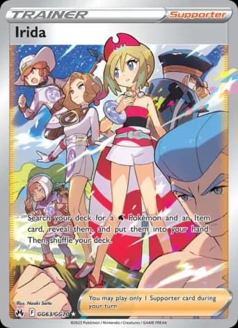 Irida Pokémon card #GG63