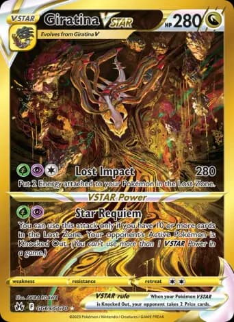 Giratina VSTAR Pokémon card #GG69