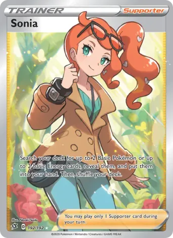 Sonia Pokémon card #192