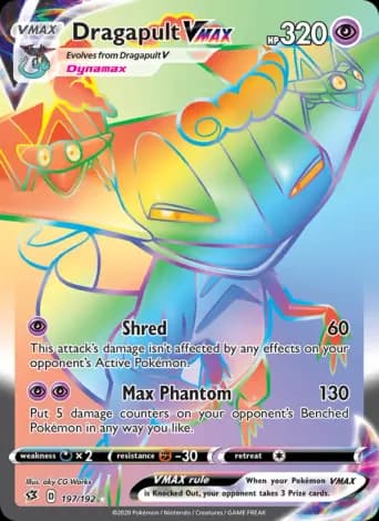 Dragapult VMAX Pokémon card #197
