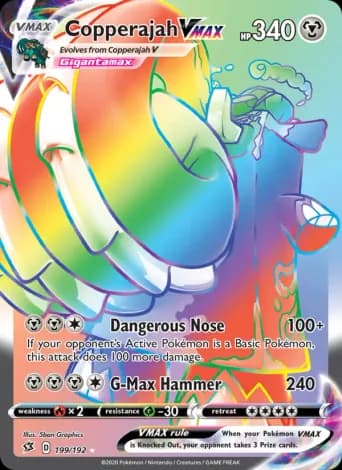 Copperajah VMAX Pokémon card #199