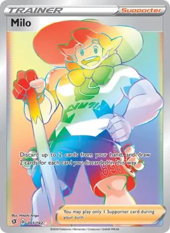 Milo Pokémon card #201