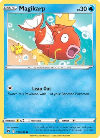 Magikarp Pokémon card #39