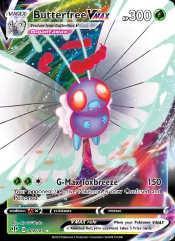 Butterfree VMAX Pokémon card #2