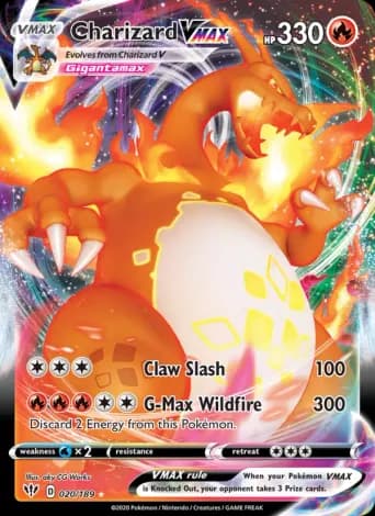 Charizard VMAX Pokémon card #20