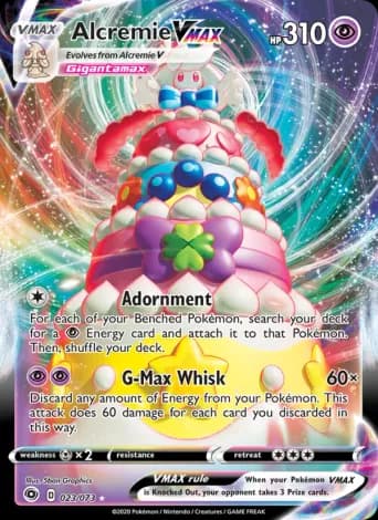 Alcremie VMAX Pokémon card #23