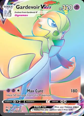 Gardevoir VMAX Pokémon card #76