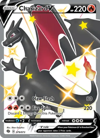 Charizard V Pokémon card #79