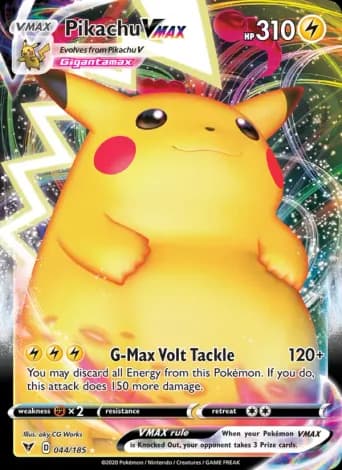 Pikachu VMAX Pokémon card #44