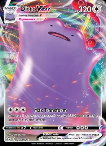Ditto VMAX Pokémon card #51