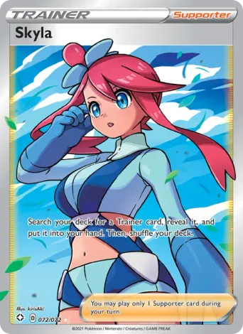 Skyla Pokémon card #72