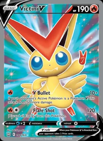 Victini V Pokémon card #144