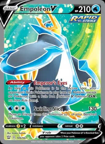 Empoleon V Pokémon card #145