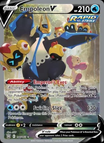 Empoleon V Pokémon card #146