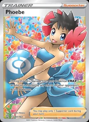 Phoebe Pokémon card #161