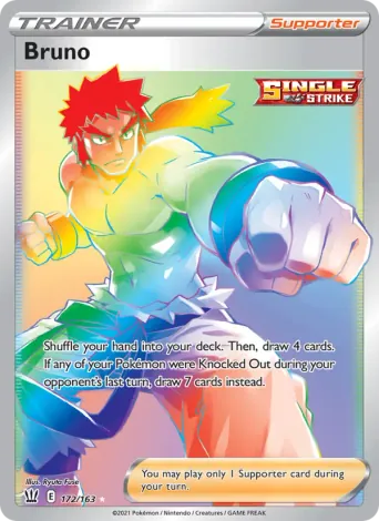Bruno Pokémon card #172