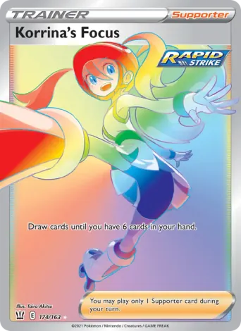 Korrina's Focus Pokémon card #174