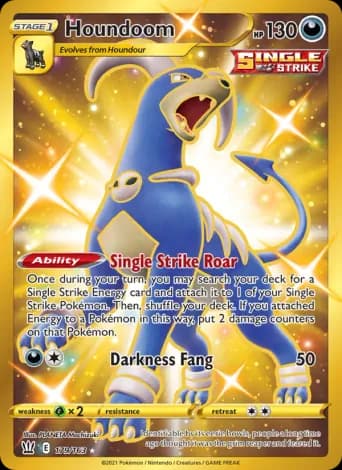 Houndoom Pokémon card #179