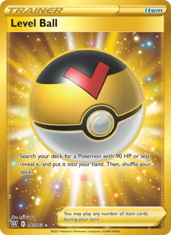 Level Ball Pokémon card #181