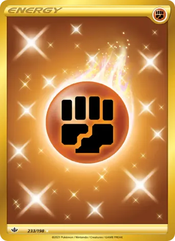 Fighting Energy Pokémon card #233