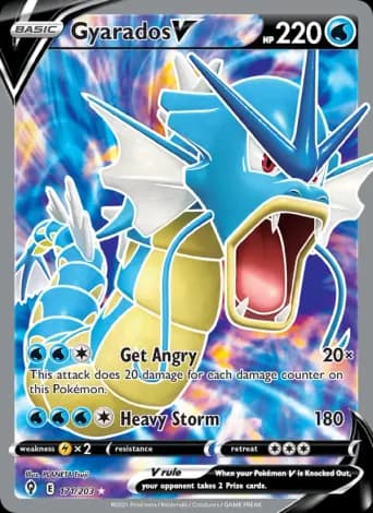 Gyarados V Pokémon card #171