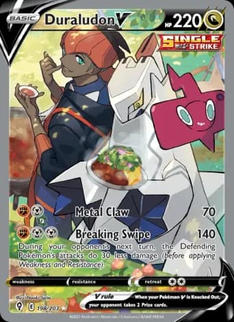 Duraludon V Pokémon card #198