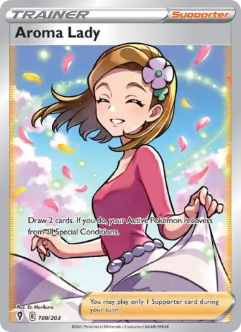 Aroma Lady Pokémon card #199