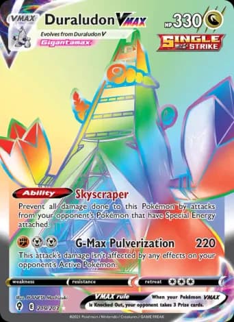 Duraludon VMAX Pokémon card #219