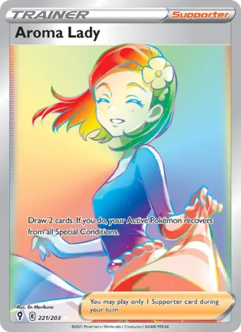 Aroma Lady Pokémon card #221