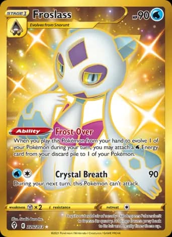 Froslass Pokémon card #226